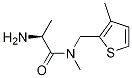(S)-2-AMino-N-Methyl-N-(3-Methyl-thiophen-2-ylMethyl)-propionaMide Structure