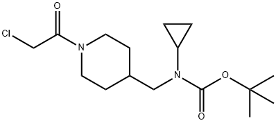 1353967-22-2 [1-(2-Chloro-acetyl)-piperidin-4-ylMethyl]-cyclopropyl-carbaMic acid tert-butyl ester