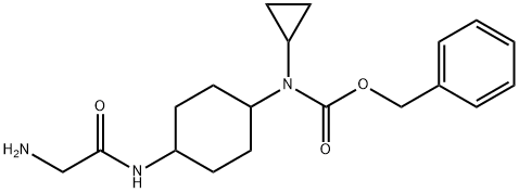 [4-(2-AMino-acetylaMino)-cyclohexyl]-cyclopropyl-carbaMic acid benzyl ester|