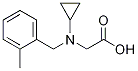 N-环丙基-N-(2-甲基苄基)甘氨酸 结构式