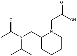 {2-[(Acetyl-isopropyl-aMino)-Methyl]-piperidin-1-yl}-acetic acid Struktur