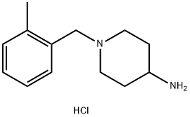 1-(2-Methyl-benzyl)-piperidin-4-ylaMine hydrochloride Structure
