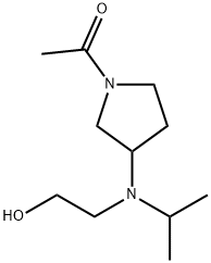 1-{3-[(2-Hydroxy-ethyl)-isopropyl-aMino]-pyrrolidin-1-yl}-ethanone price.