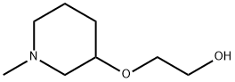 2-(1-Methyl-piperidin-3-yloxy)-ethanol Struktur