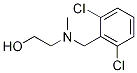 2-[(2,6-Dichloro-benzyl)-Methyl-aMino]-ethanol 化学構造式