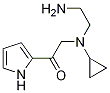 2-[(2-AMino-ethyl)-cyclopropyl-aMino]-1-(1H-pyrrol-2-yl)-ethanone 结构式