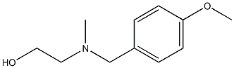 2-[(4-Methoxy-benzyl)-Methyl-aMino]-ethanol Structure