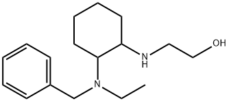 2-[2-(Benzyl-ethyl-aMino)-cyclohexylaMino]-ethanol Structure