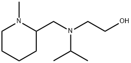 2-[Isopropyl-(1-Methyl-piperidin-2-ylMethyl)-aMino]-ethanol 结构式