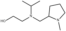 2-[Isopropyl-(1-Methyl-pyrrolidin-2-ylMethyl)-aMino]-ethanol 化学構造式