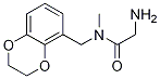 2-AMino-N-(2,3-dihydro-benzo[1,4]dioxin-5-ylMethyl)-N-Methyl-acetaMide Structure