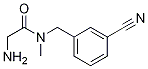 2-AMino-N-(3-cyano-benzyl)-N-Methyl-acetaMide Structure