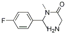 2-AMino-N-[1-(4-fluoro-phenyl)-ethyl]-N-Methyl-acetaMide Structure