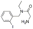 2-AMino-N-ethyl-N-(2-iodo-benzyl)-acetaMide Structure