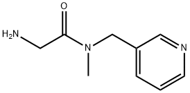 2-AMino-N-Methyl-N-pyridin-3-ylMethyl-acetaMide 结构式