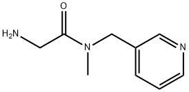 2-AMino-N-Methyl-N-pyridin-3-ylMethyl-acetaMide Structure