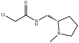 2-Chloro-N-((S)-1-Methyl-pyrrolidin-2-ylMethyl)-acetaMide,1354000-62-6,结构式