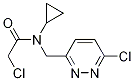 2-Chloro-N-(6-chloro-pyridazin-3-ylMethyl)-N-cyclopropyl-acetaMide,1353961-30-4,结构式
