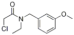 2-Chloro-N-ethyl-N-(3-Methoxy-benzyl)-acetaMide Structure