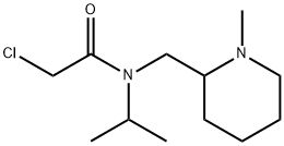 2-Chloro-N-isopropyl-N-(1-Methyl-piperidin-2-ylMethyl)-acetaMide,1353952-38-1,结构式