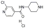 2-氯-N-哌啶-4-基-异烟酰胺盐酸盐,1353951-89-9,结构式