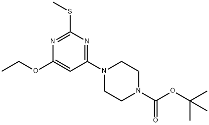 4-(6-Ethoxy-2-Methylsulfanyl-pyriMidin-4-yl)-piperazine-1-carboxylic acid tert-butyl ester