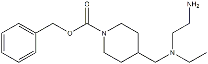 4-{[(2-AMino-ethyl)-ethyl-aMino]-Methyl}-piperidine-1-carboxylic acid benzyl ester|