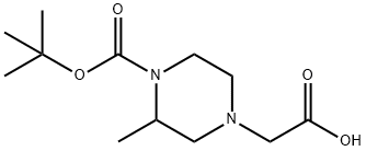 1060813-50-4 4-CarboxyMethyl-2-Methyl-piperazine-1-carboxylic acid tert-butyl ester