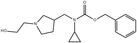 Cyclopropyl-[1-(2-hydroxy-ethyl)-pyrrolidin-3-ylMethyl]-carbaMic acid benzyl ester price.