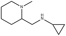 Cyclopropyl-Methyl-piperidin-2-ylMethyl-aMine Structure