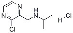 N-((3-chloropyrazin-2-yl)Methyl)propan-2-aMine hydrochloride Struktur