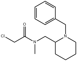 N-(1-Benzyl-piperidin-2-ylMethyl)-2-chloro-N-Methyl-acetaMide Structure