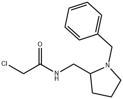 N-(1-Benzyl-pyrrolidin-2-ylMethyl)-2-chloro-acetaMide Structure