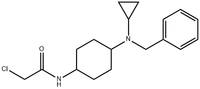 N-[4-(Benzyl-cyclopropyl-aMino)-cyclohexyl]-2-chloro-acetaMide Structure