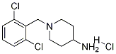 1-(2,6-Dichloro-benzyl)-piperidin-4-ylamine hydrochloride Structure