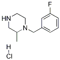  1-(3-Fluoro-benzyl)-2-methyl-piperazine hydrochloride