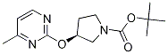 (S)-3-(4-Methyl-pyrimidin-2-yloxy)-pyrrolidine-1-carboxylic acid tert-butyl ester price.