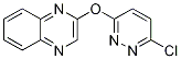 2-(6-Chloro-pyridazin-3-yloxy)-quinoxaline Structure