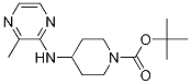 4-(3-甲基吡嗪-2-基氨基)-哌啶-1-羧酸叔丁酯 结构式