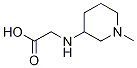 (1-Methyl-piperidin-3-ylaMino)-acetic acid Structure