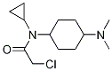 (1R,4R)-2-Chloro-N-cyclopropyl-N-(4-diMethylaMino-cyclohexyl)-acetaMide 结构式