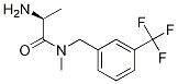 (S)-2-AMino-N-Methyl-N-(3-trifluoroMethyl-benzyl)-propionaMide 结构式