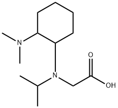 [(2-DiMethylaMino-cyclohexyl)-isopropyl-aMino]-acetic acid,1353966-02-5,结构式