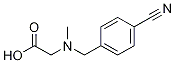 N-(4-氰基苄基)-N-甲基甘氨酸,1153235-26-7,结构式