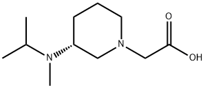 [(R)-3-(Isopropyl-Methyl-aMino)-piperidin-1-yl]-acetic acid Structure