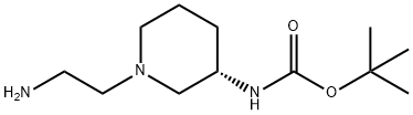 [(S)-1-(2-AMino-ethyl)-piperidin-3-yl]-carbaMic acid tert-butyl ester,1354001-85-6,结构式