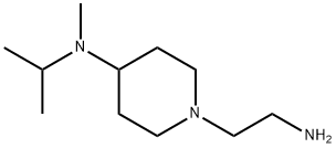 1-(2-氨基乙基)-N-甲基-N-(丙-2-基)哌啶-4-胺 结构式