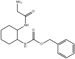 [2-(2-AMino-acetylaMino)-cyclohexyl]-carbaMic acid benzyl ester 结构式