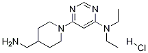 [6-(4-AMinoMethyl-piperidin-1-yl)-pyriMidin-4-yl]-diethyl-aMine hydrochloride|[6-(4-氨甲基哌啶-1-基)-嘧啶-4-基]-二乙基-胺盐酸盐