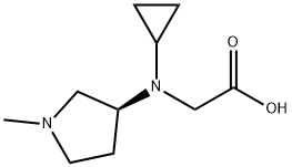 [Cyclopropyl-((S)-1-Methyl-pyrrolidin-3-yl)-aMino]-acetic acid|